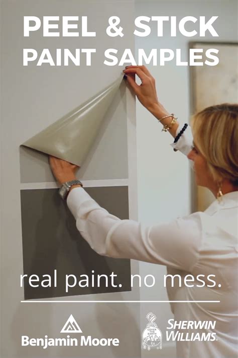 large peel and stick paint